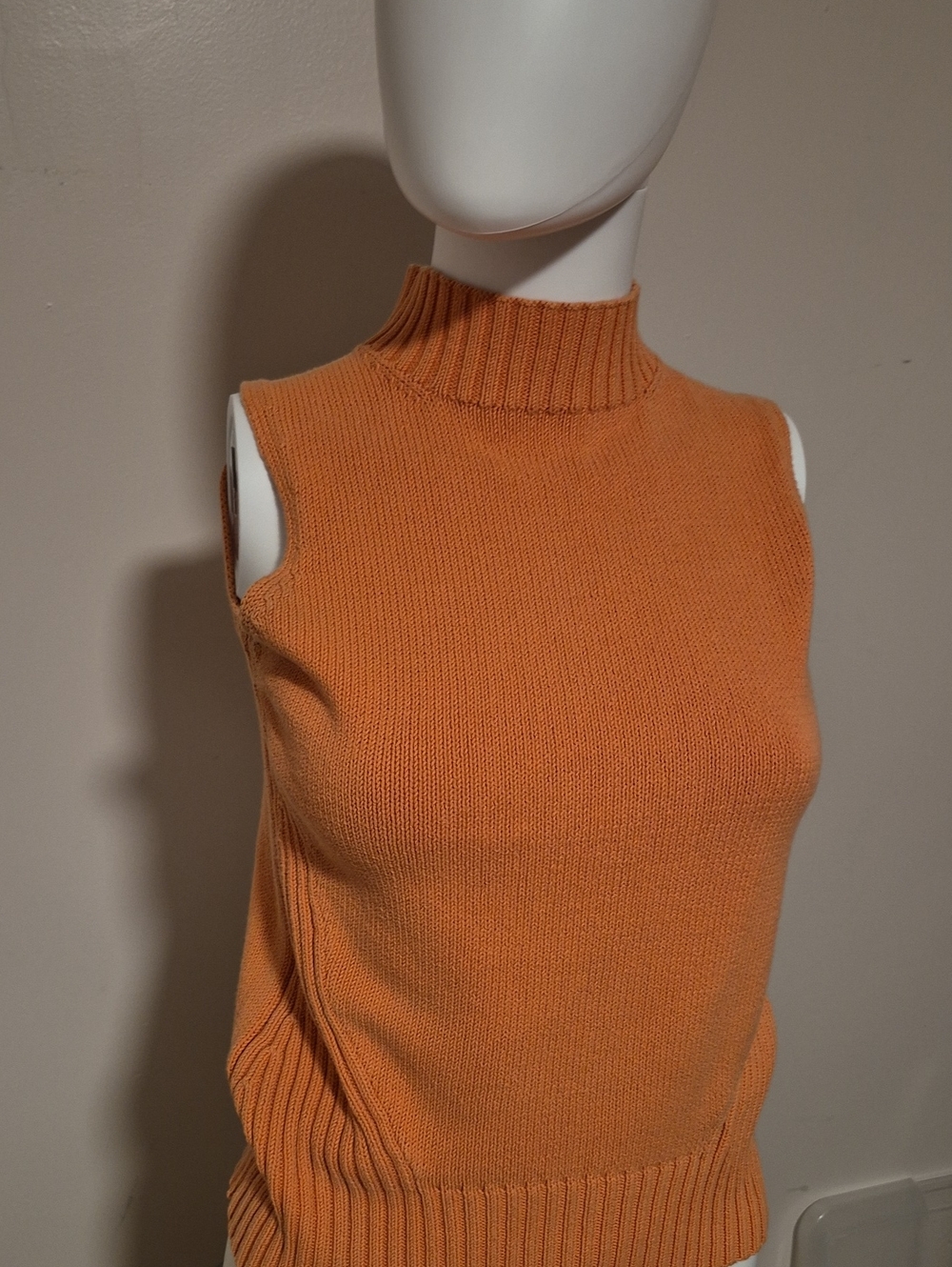 Resort Two Joey Rodolfo Ribbed Knit Top - Pumpkin Orange